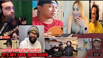 IT'S MY LIFE ( BON JOVI ) - GUITAR COVER BY ALIP_BA_TA (FINGERSTYLE) REACTION