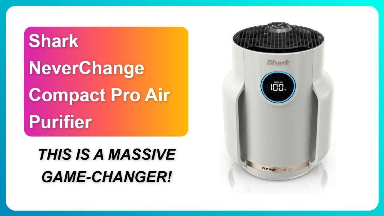 REVIEW (2026): Shark NeverChange Compact Pro Air Purifier | THIS IS A MASSIVE GAME-CHANGER!