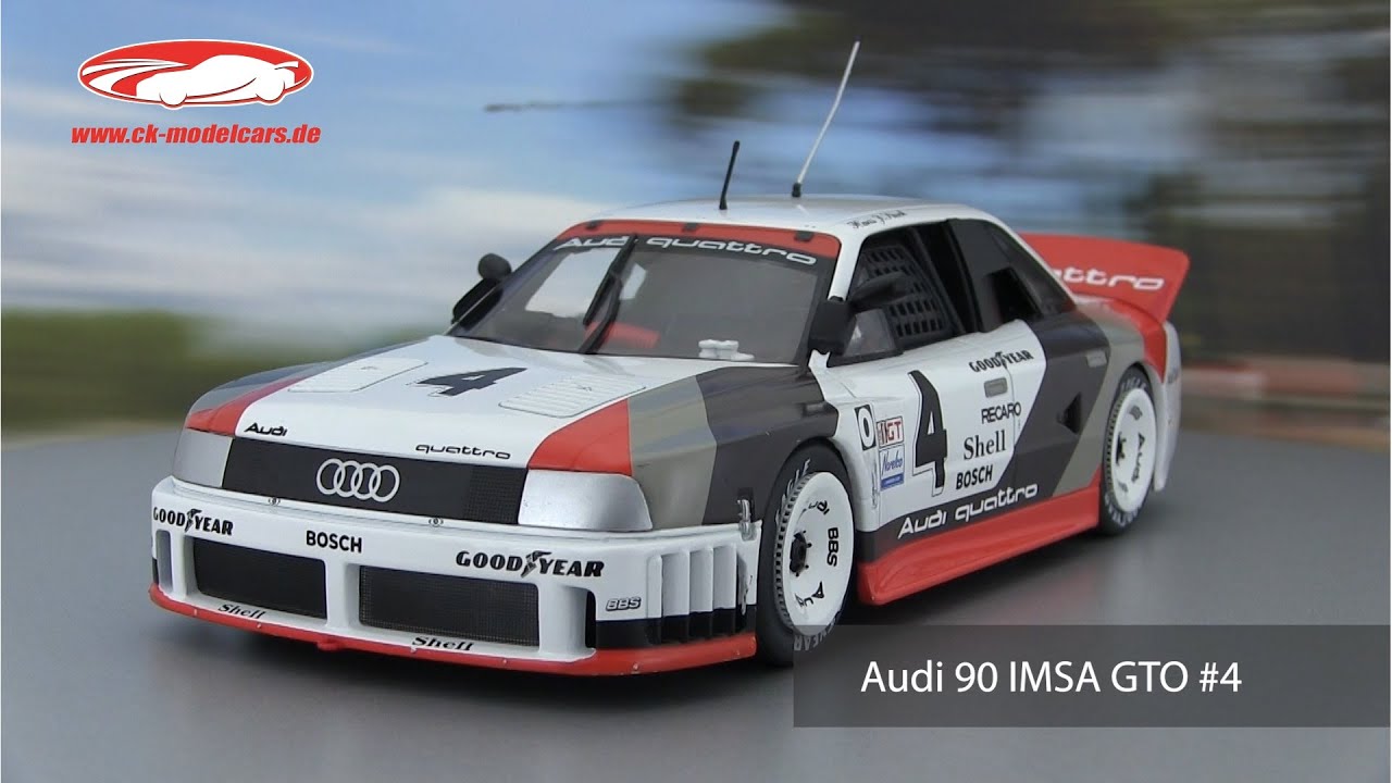WERK83 1:18 Audi 90 IMSA GTO #4 勝者 Watkins Glen IMSA 1989 Stuck
