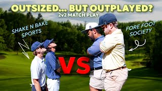 Intense 2v2 Match Play with Reality TV Star - Jonah Johnston -  (9 Holes)