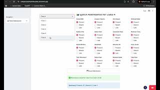 School Attendance Tracking System - No Database Required- Complete Web Dashboard Tutorial