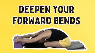 Deepen your SEATED FORWARD BENDS | Iyengar Yoga
