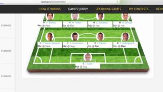 SPORT.Guru - Fantasy Sports Create Contest Tutorial screenshot 2