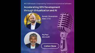 Accelerating SDV Development through Virtualization and AI