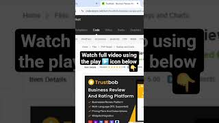 How To Build A Business Review Rating Platform With Trustbob Saas Quick 3-Step Guide