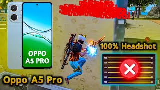 Oppo A5 Pro Free Fire Sensitivity 2026 🔥 Auto Headshot Settings + DPI Trick
