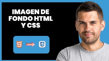 Cómo Agregar Imagen de Fondo en HTML y CSS (2025) | 2 Métodos