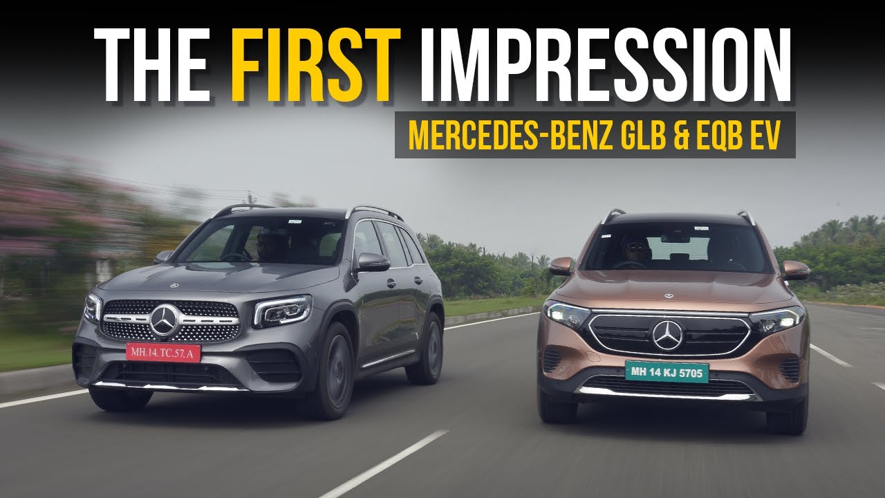 Mercedes-Benz GLB & EQB EV 7-seat SUV First Drive Review, The First  Impression