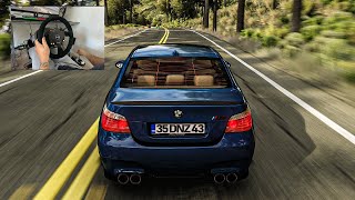 800HP BMW E60 M5 - Assetto Corsa | Thrustmaster Wheel Gameplay