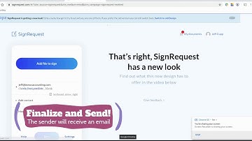SignRequest Tutorial | Sign and Send PDFs | Bonus Accounting