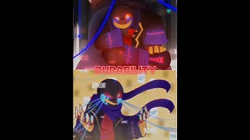 SV Error vs. UV Error