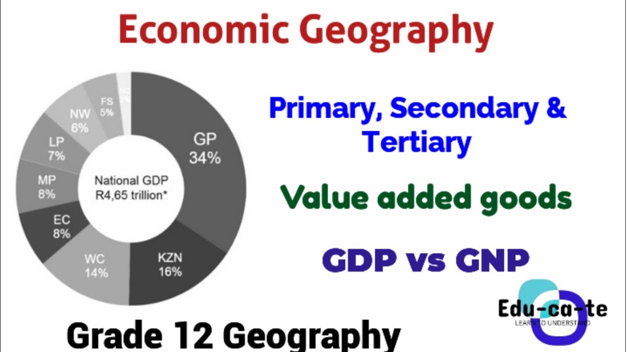 Economic Geography - Sectors grade 12 Geography