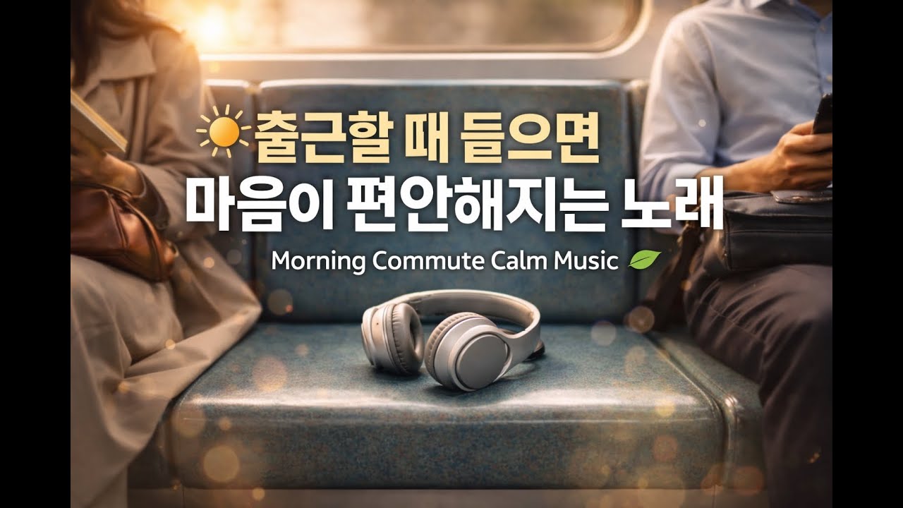 🚇Morning Commute Music to Calm Your Mind | Relaxing Music Before Work | 마음이 편안해지는 아침 출근 음악