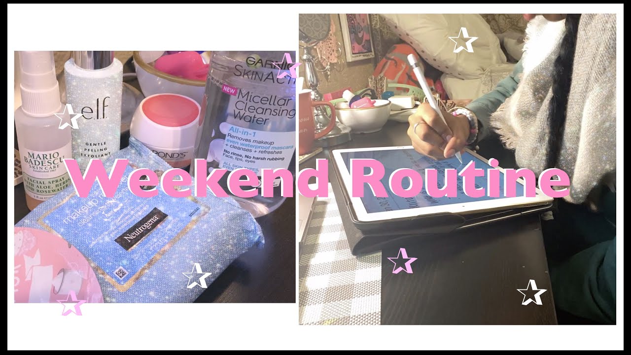 ✰ College Weekend Routine ✰