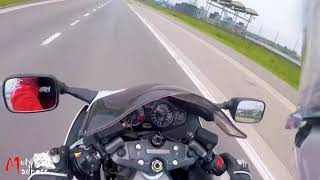 Hayabusa top speed RUN 300+ km/h rev limiter @11k on 6th gear