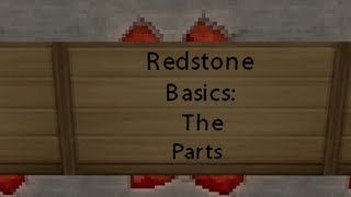 [1.5.2] Minecraft: #2 Redstone Ore Lore - Redstone Basics: The Parts - Entry 3