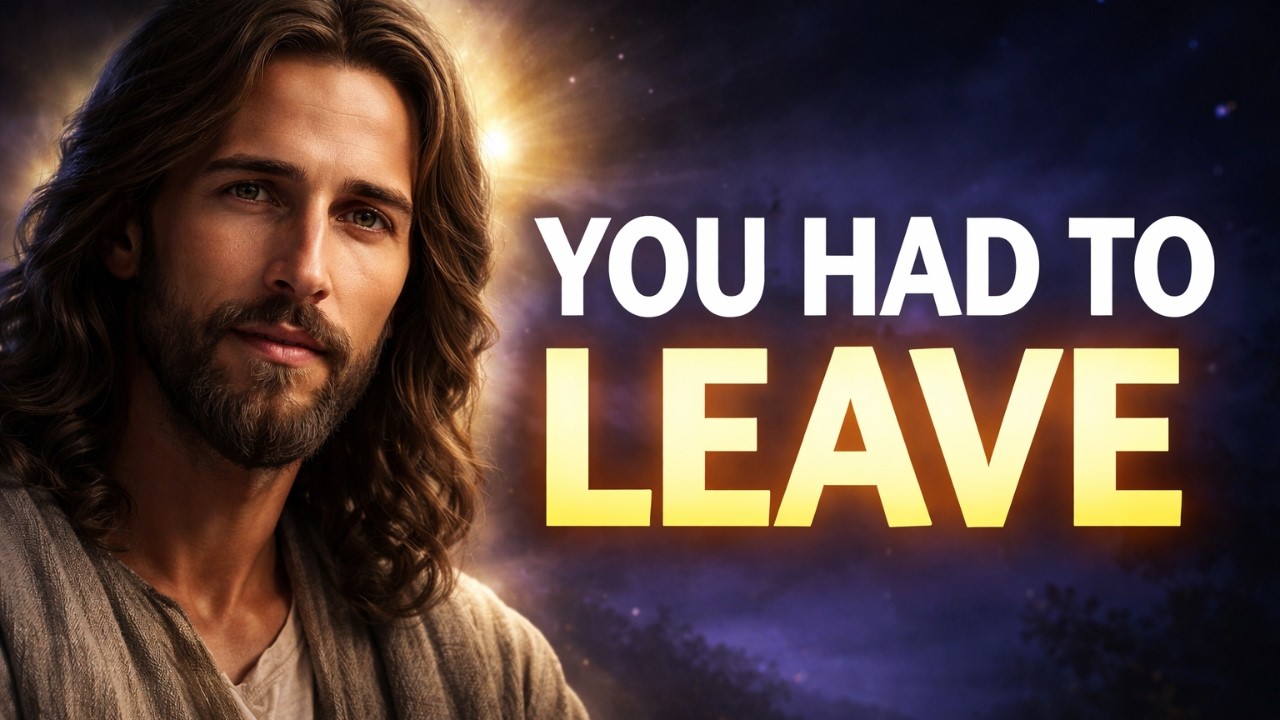 God Says: You Were Never Meant to Stay There — I Was Leading You Somewhere Better  #godsays #jesus