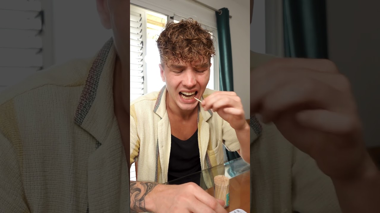 Das sind keine normalen Zahnstocher 😳