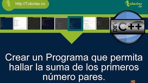 operadores -- visual C++ (suma de numeros pares)