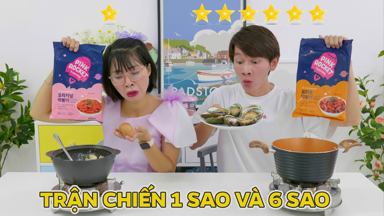 Thử Thách Topokki 1 Sao Và Topokki 6 Sao