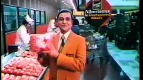 Albertson's supermarket commercial from 1975