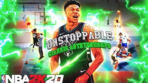 UNSTOPPABLE GIANNIS ANTETOKOUNMPO BUILD - NBA2K20