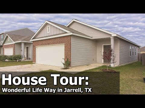 316 Wonderful Life Way, Jarrell, TX home video tour