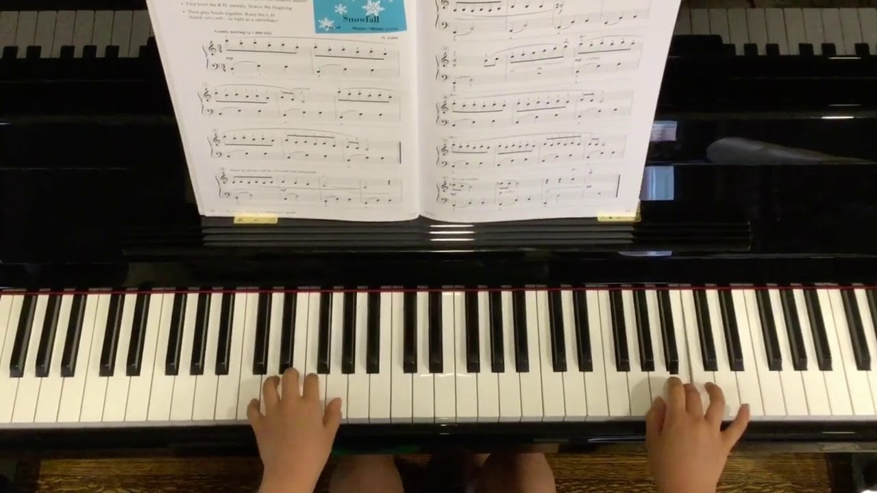 Snowfall Piano Adventures 3B