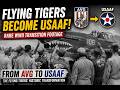 Rare USAAF Newsreel Footage: Flying Tigers Absorbed Into the USAAF (1942)