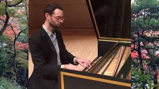 Benjamin Alard - J.S. Bach (BWV 831) : Gavotte (Nagoya, Japan)