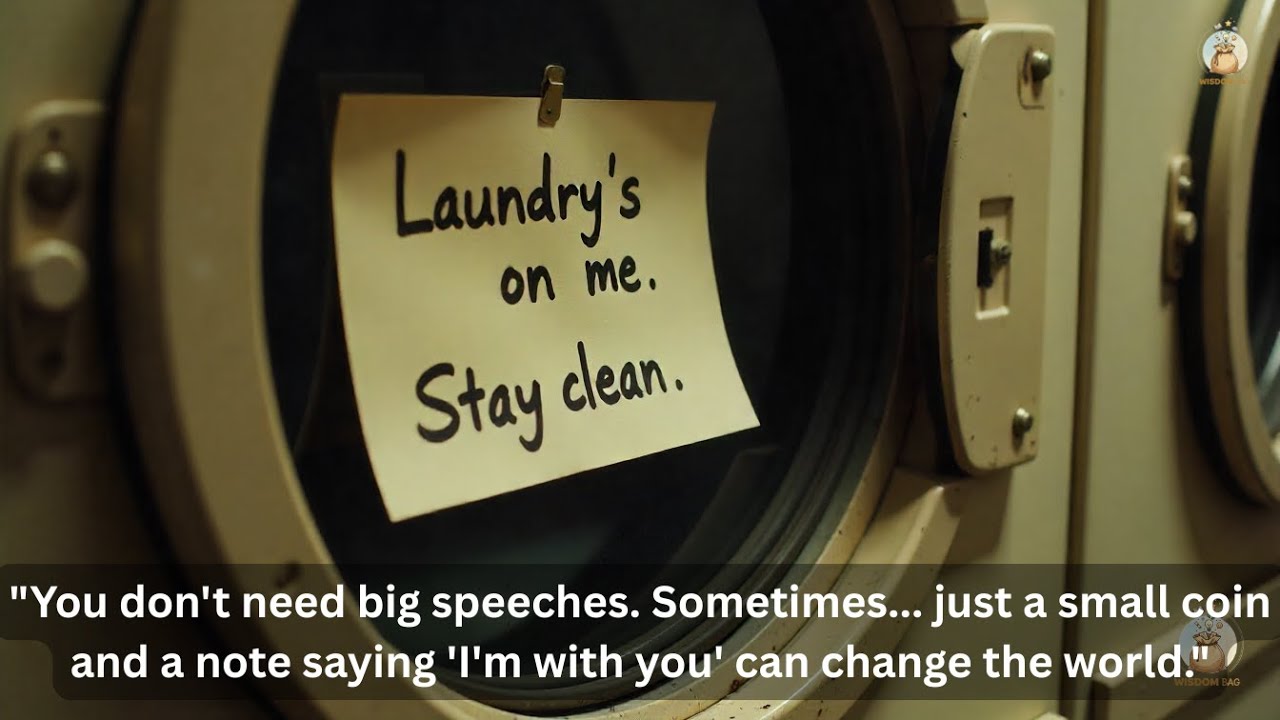 Today... have you made someone smile? | The Laundromat Angel