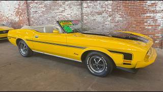 1973 Ford Mustang Mach I Clone FOR SALE at McGinty Motorcars! #classiccars #automobile #car #cars