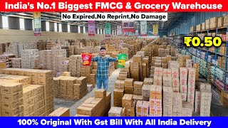 India's Biggest FMCG & Grocery Warehouse| 100% Original With Gst Bill|99% Off| All India Delivery 