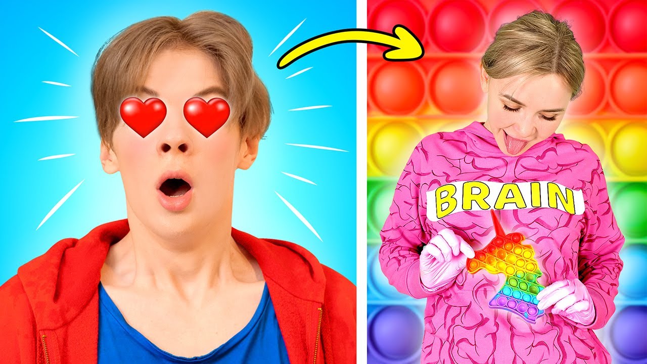 IF ORGANS WERE PEOPLE, MY BRAIN WOULD PLAY WITH POP IT || Funny Situations by La La Life GOLD