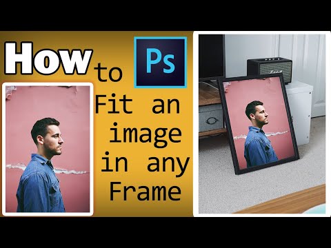 Photoshop Tutorials: How to Fit an Image on any Frame Easily | Just in 3 Minutes