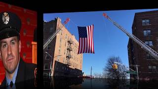 Funeral Procession For Firefighter Steven H. Pollard