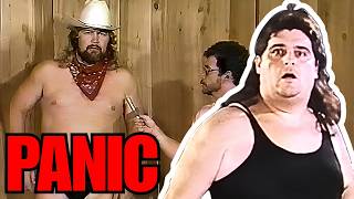 This Live Wrestling Show Falls Apart (1990)