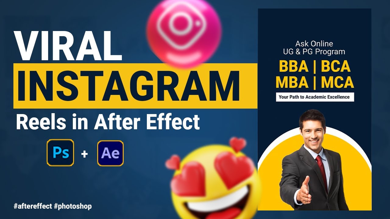 How to Edit Viral Instagram Reels in After Effects (2025 Trend Style ...