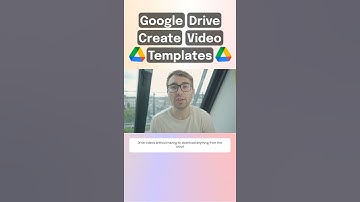 How to Create Templates for Google Drive Videos | Google Drive Video Editor #shorts