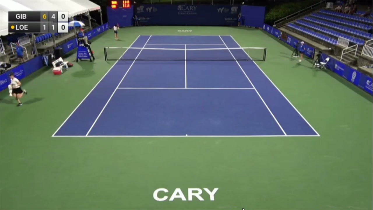 W100 Cary, NC, Singles Q16   Talia Gibson Vs Jamie Loeb