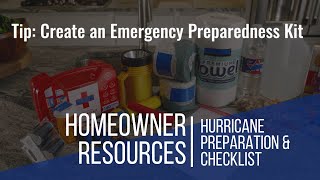 David Weekley Homes 2-Minute Tip: Hurricane Season Preparation & Checklist