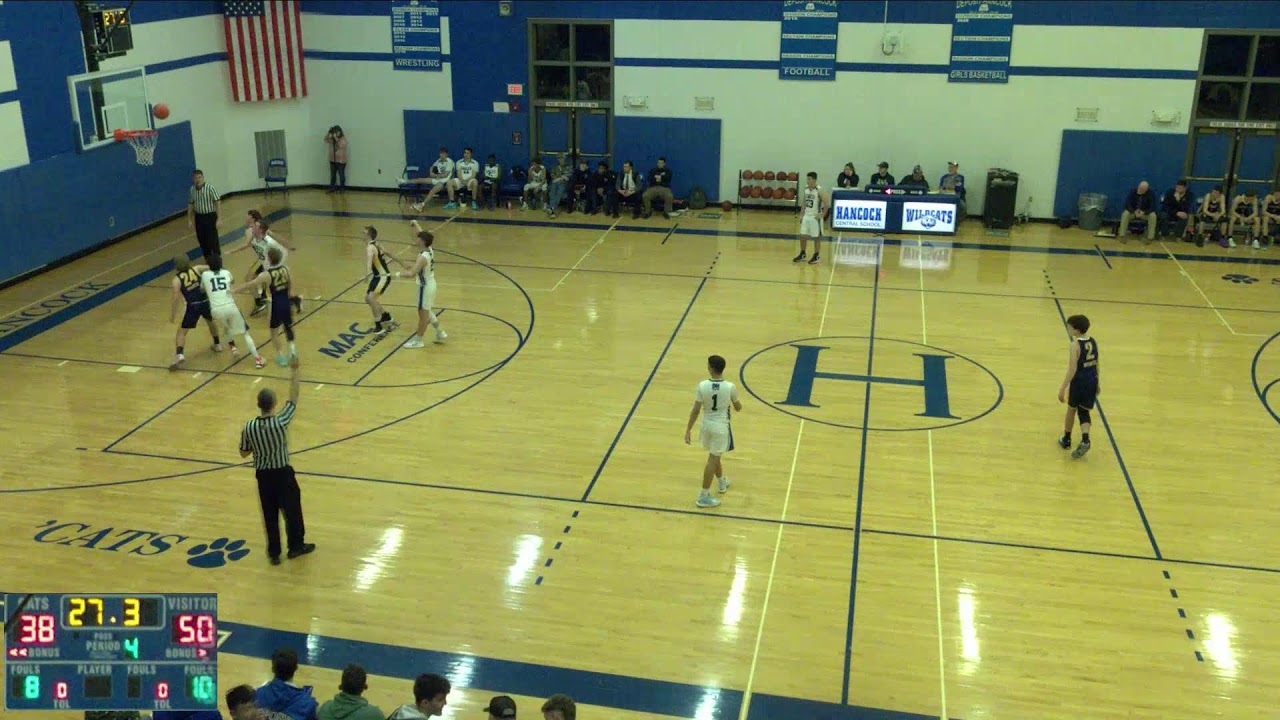Deposit/Hancock High vs Harpursville High School Boys' Varsity Basketball YouTube
