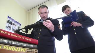 2021-02-25 г. Брест. Проведение баллистических экспертиз Новости на Буг-ТВ. #бугтв
