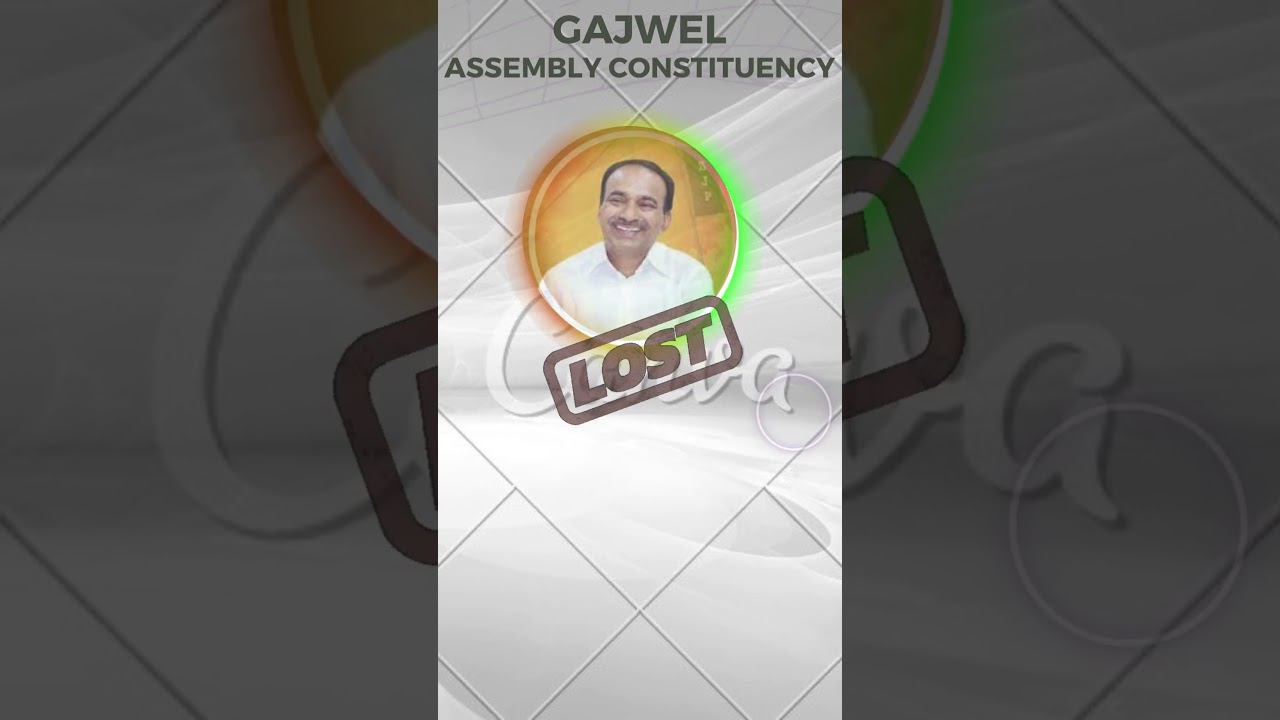 Gajwel Assembly Election Results 