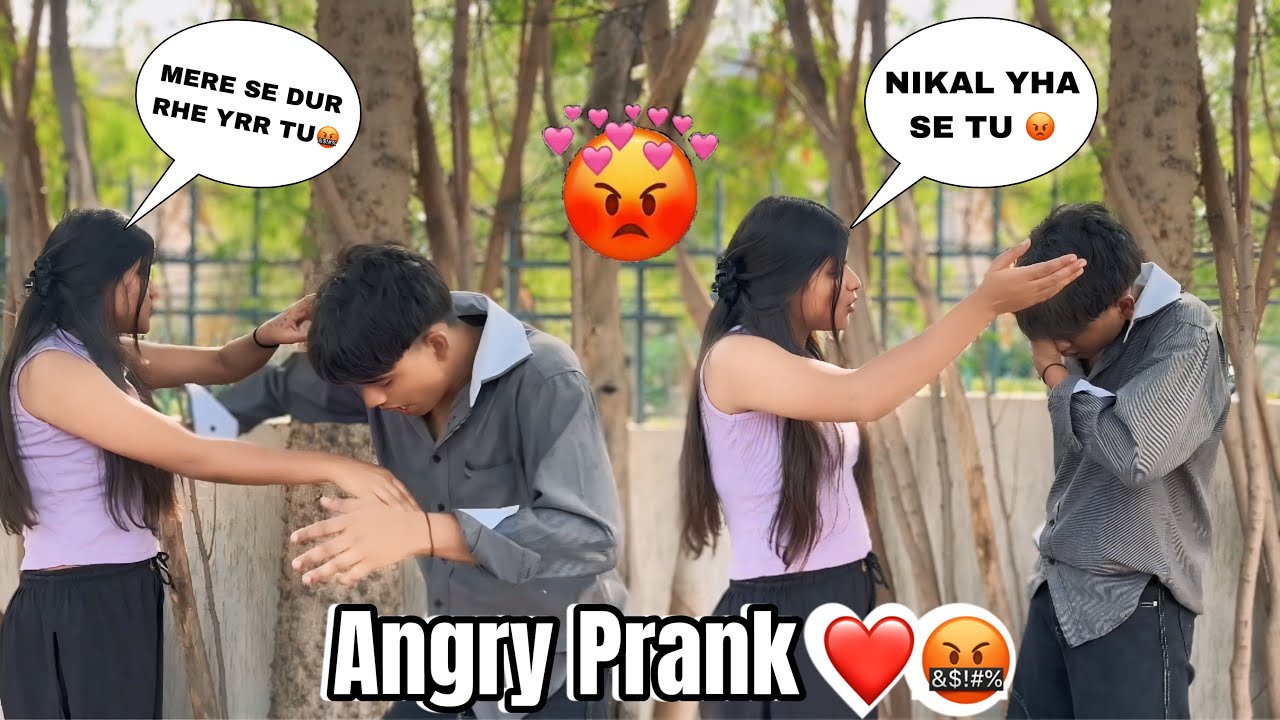 Angry prank on Boyfriend 🤬|| Gone Emotional ||❤️😭||#trending #youtube #love #viralvideo #prank