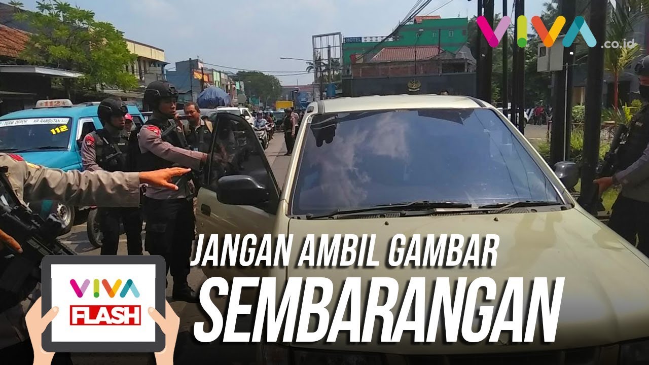 Begini Resikonya Ambil Gambar di Area Mako Brimob