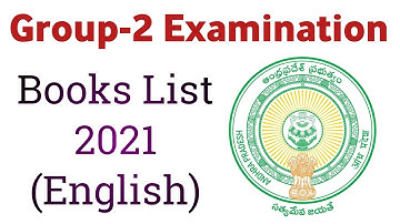 APPSC Group 2 Important English Medium Books List 2021