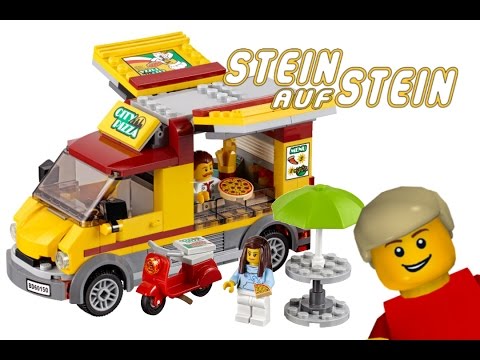 krave Parasit sammenholdt LEGO City Pizzawagen (Set 60150) - LEGO Speed build - YouTube