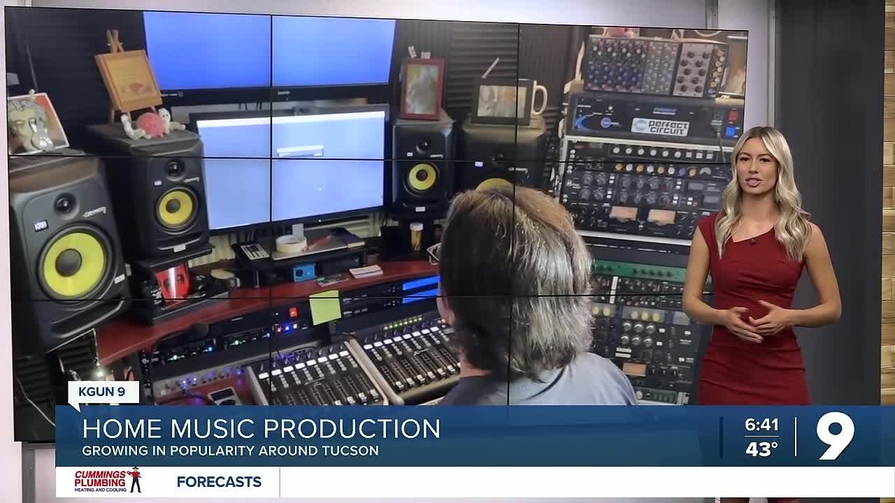 Home music production is gaining popularity among Tucson musicians