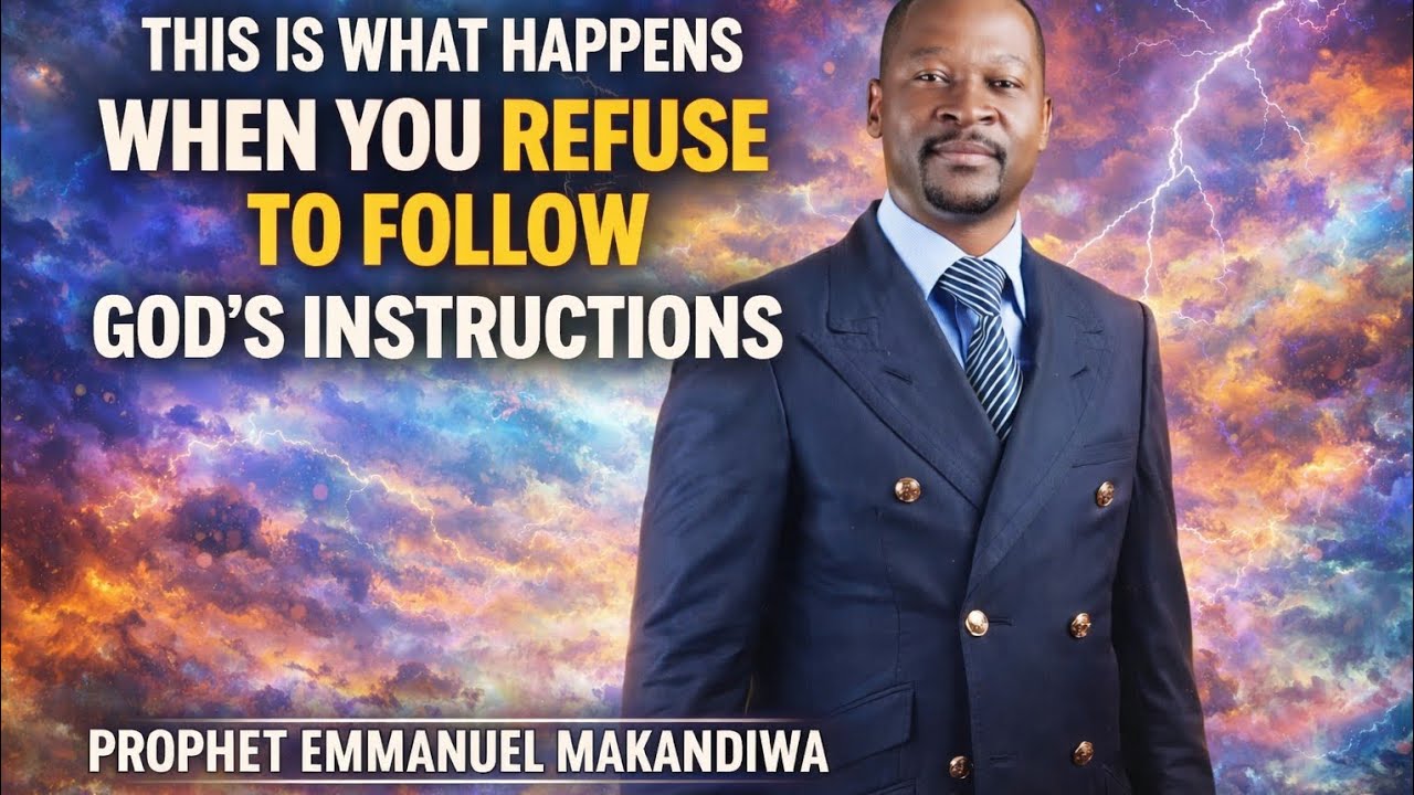 This is what happens when you refuse to follow God's instructions, prophet Emmanuel makandiwa 